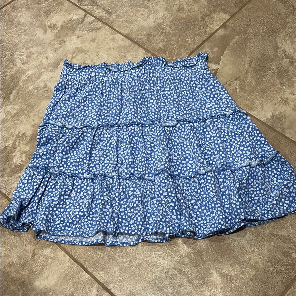 wild fable floral skirt